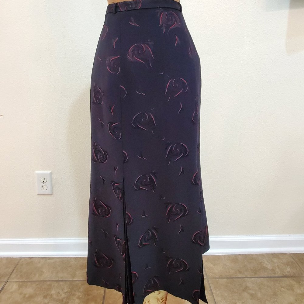 Gorgeous Women's Lined Maxi Pleated Skirt, X-Large